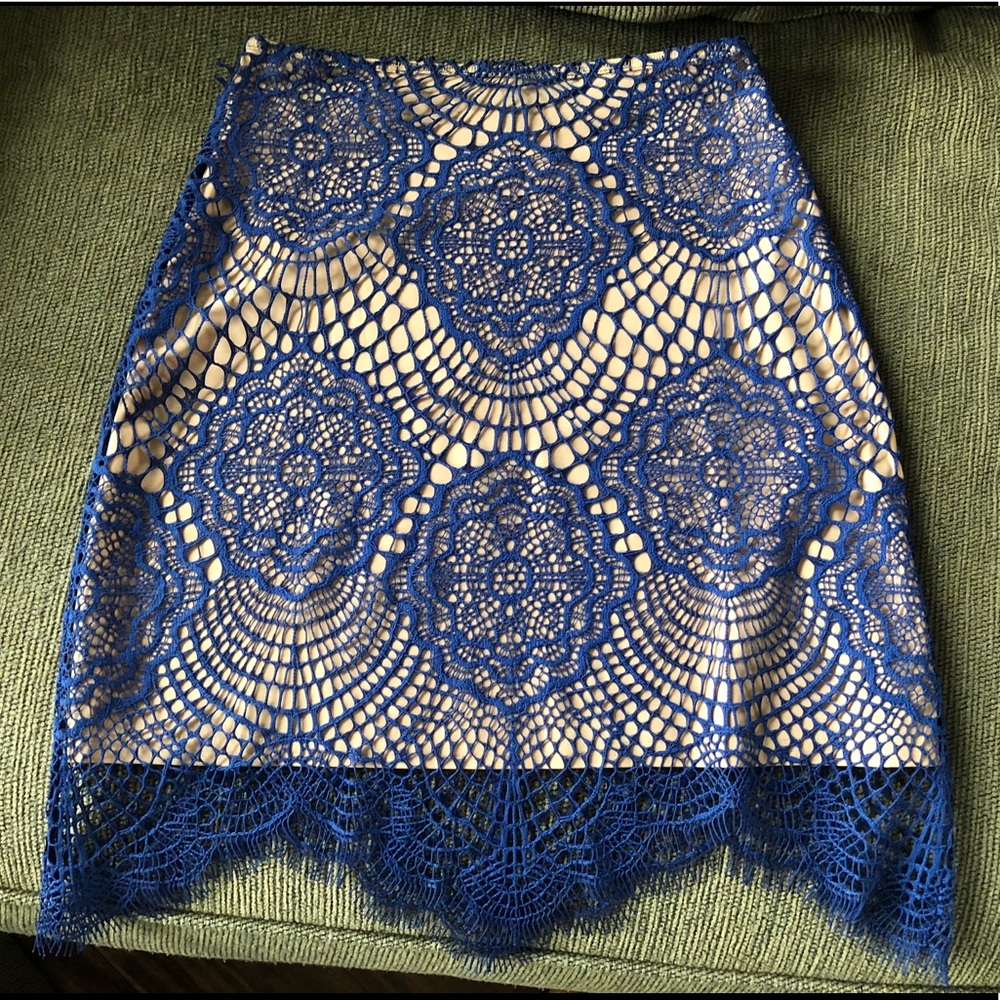 NWOT For Love and Lemons Grace Set Lace Top Skirt - Picture 6 of 7